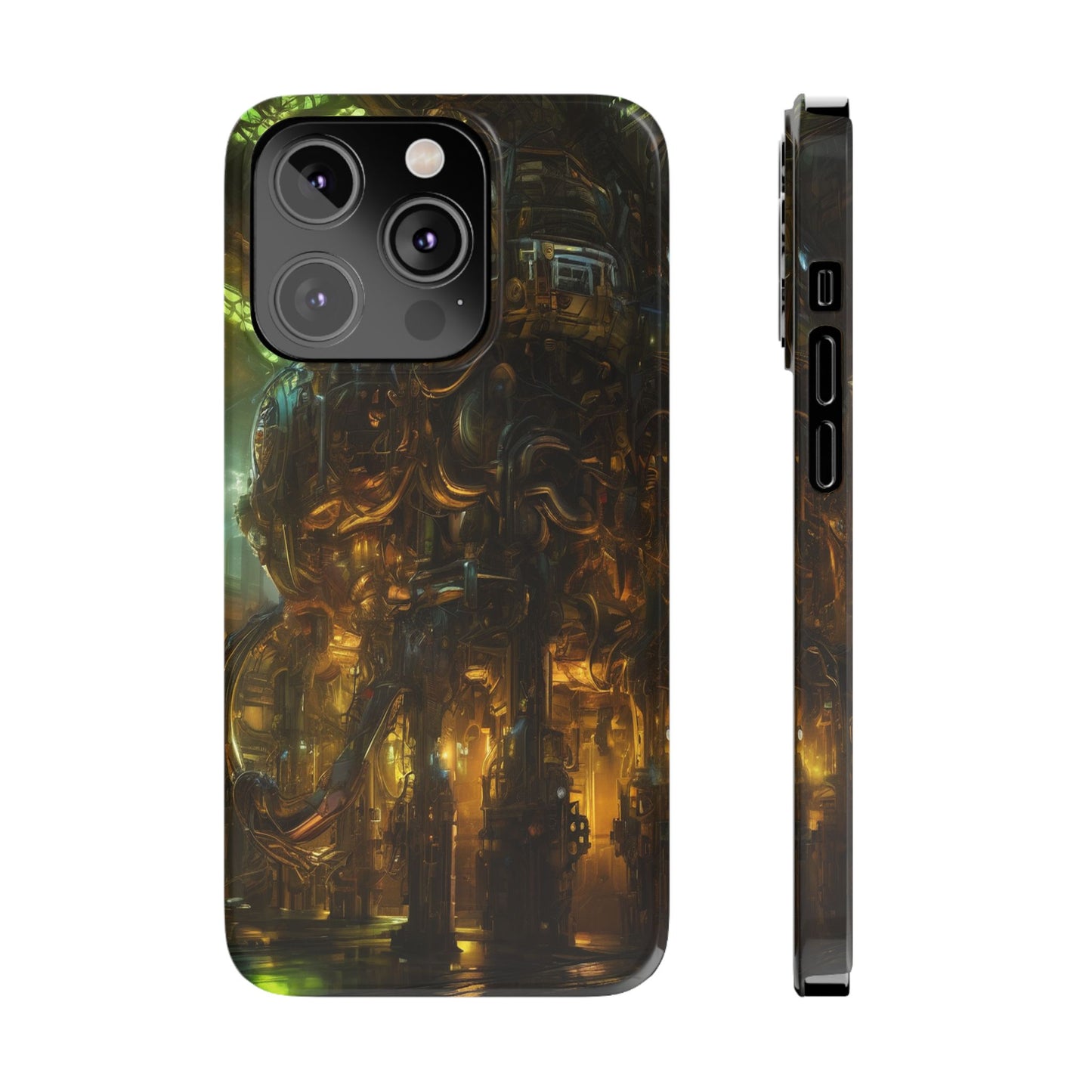 Slim Phone Case for iPhone 16 - Glossy Ultra-Thin Polycarbonate