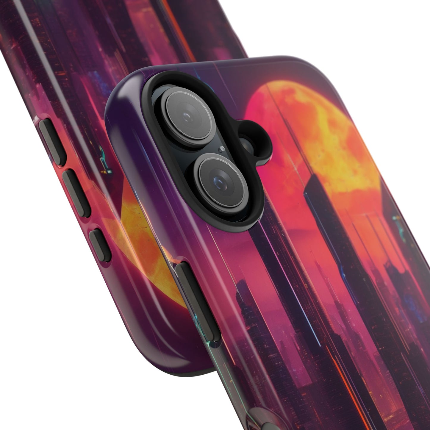 Tough Phone Case: Shockproof 2-Piece TPU/PC Shell