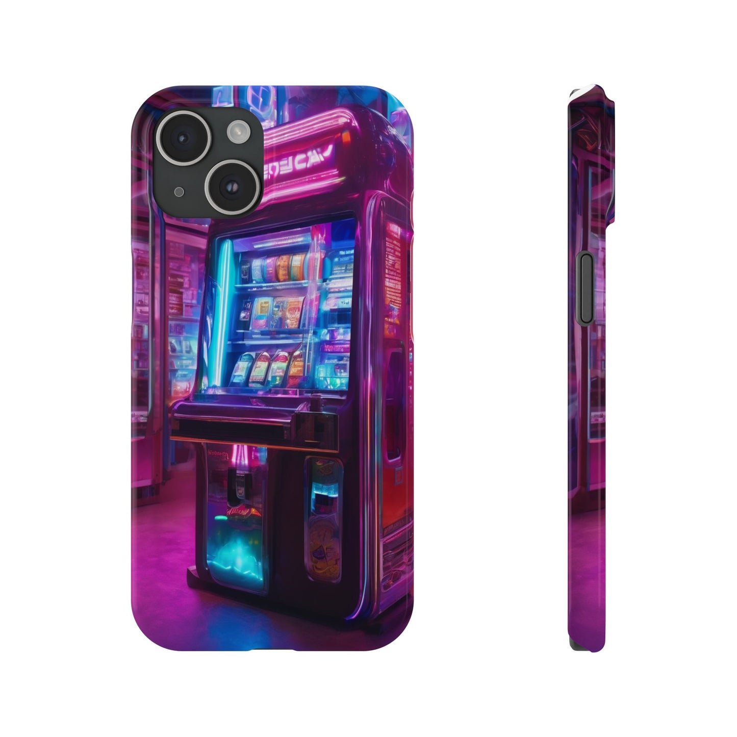 Slim Phone Case for iPhone 16 - Glossy Polycarbonate