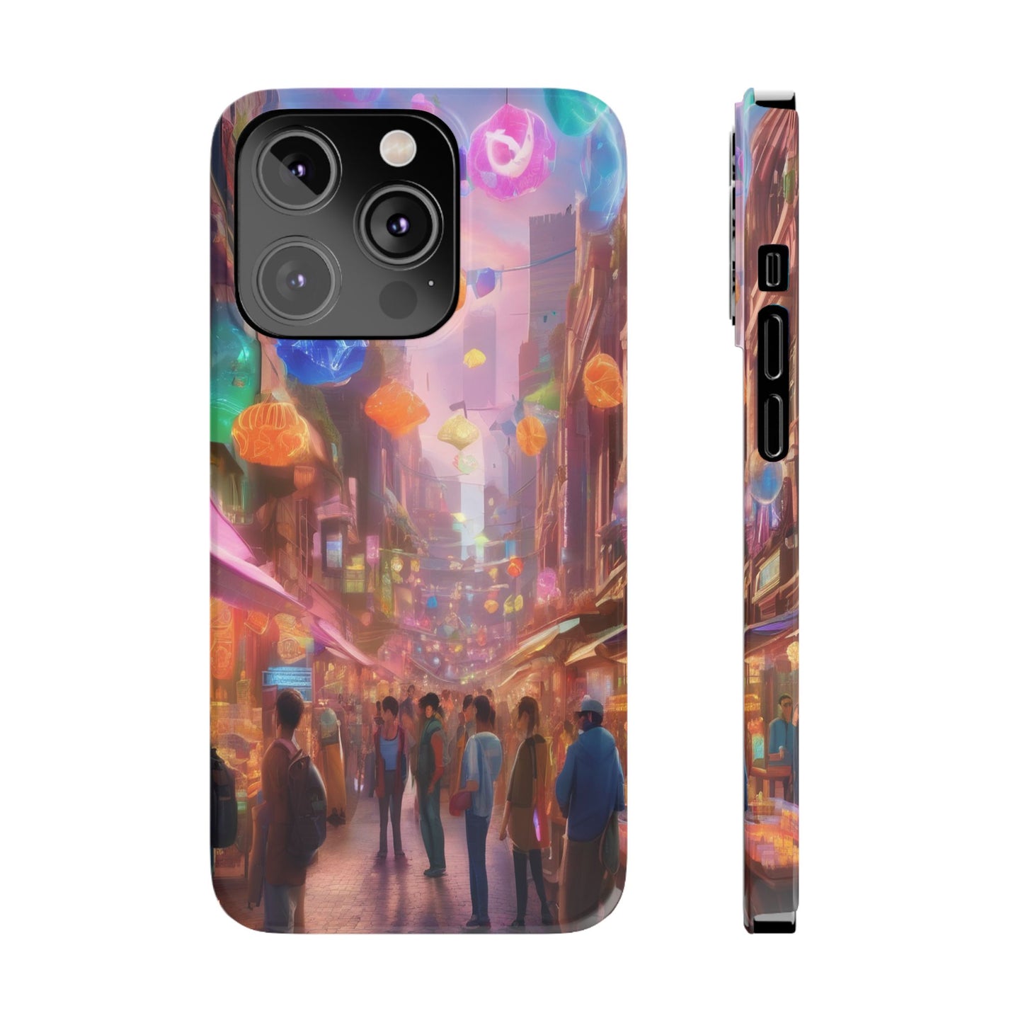 Ultra-Slim Glossy iPhone 16 Phone Case