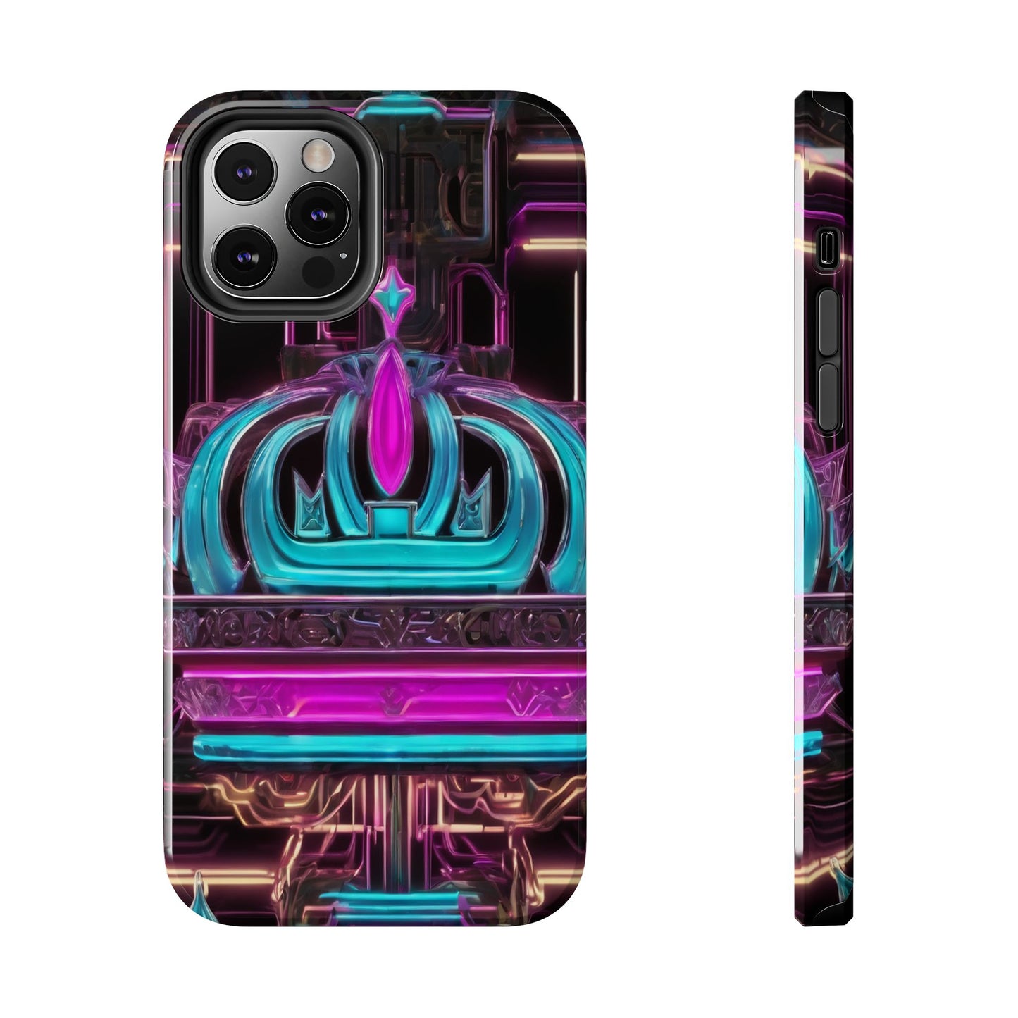 Tough Phone Case - Shockproof TPU & PC Shell, Glossy Finish