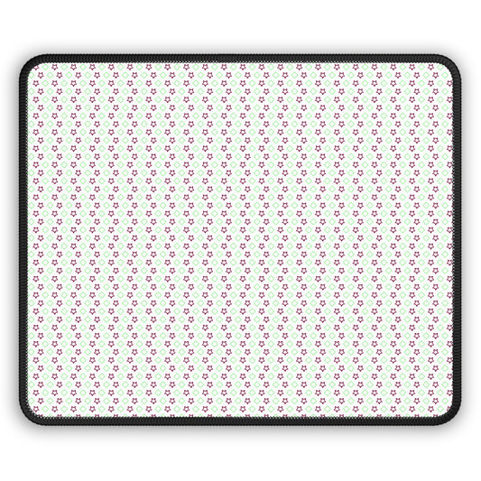 Neon Gaming Mouse Pad 9x7in Neoprene with Stitched Edges