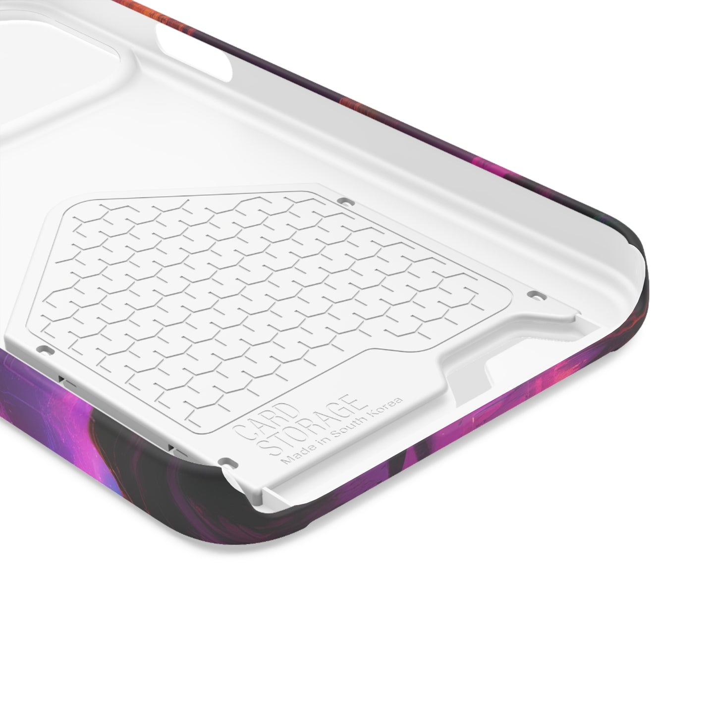 Neon Phone Case with Card Holder – MagSafe, 1 Card Slot