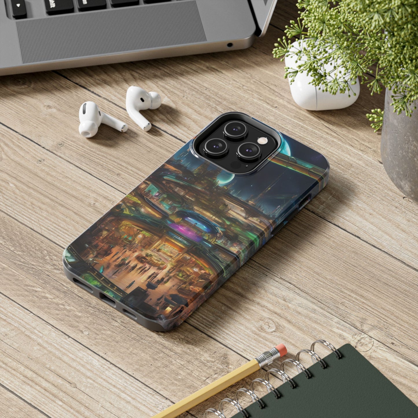 Tough Phone Case: Impact-Resistant Polycarbonate Shell, TPU-Lined