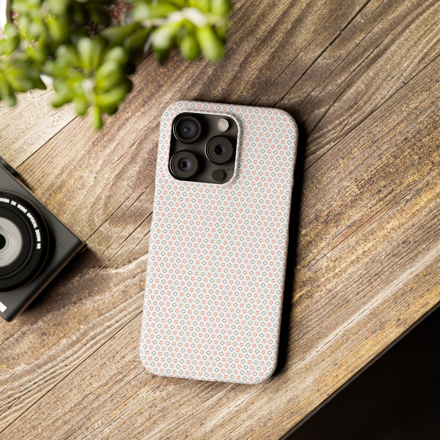 Slim Phone Case for iPhone 16 - Glossy Durable Lexan