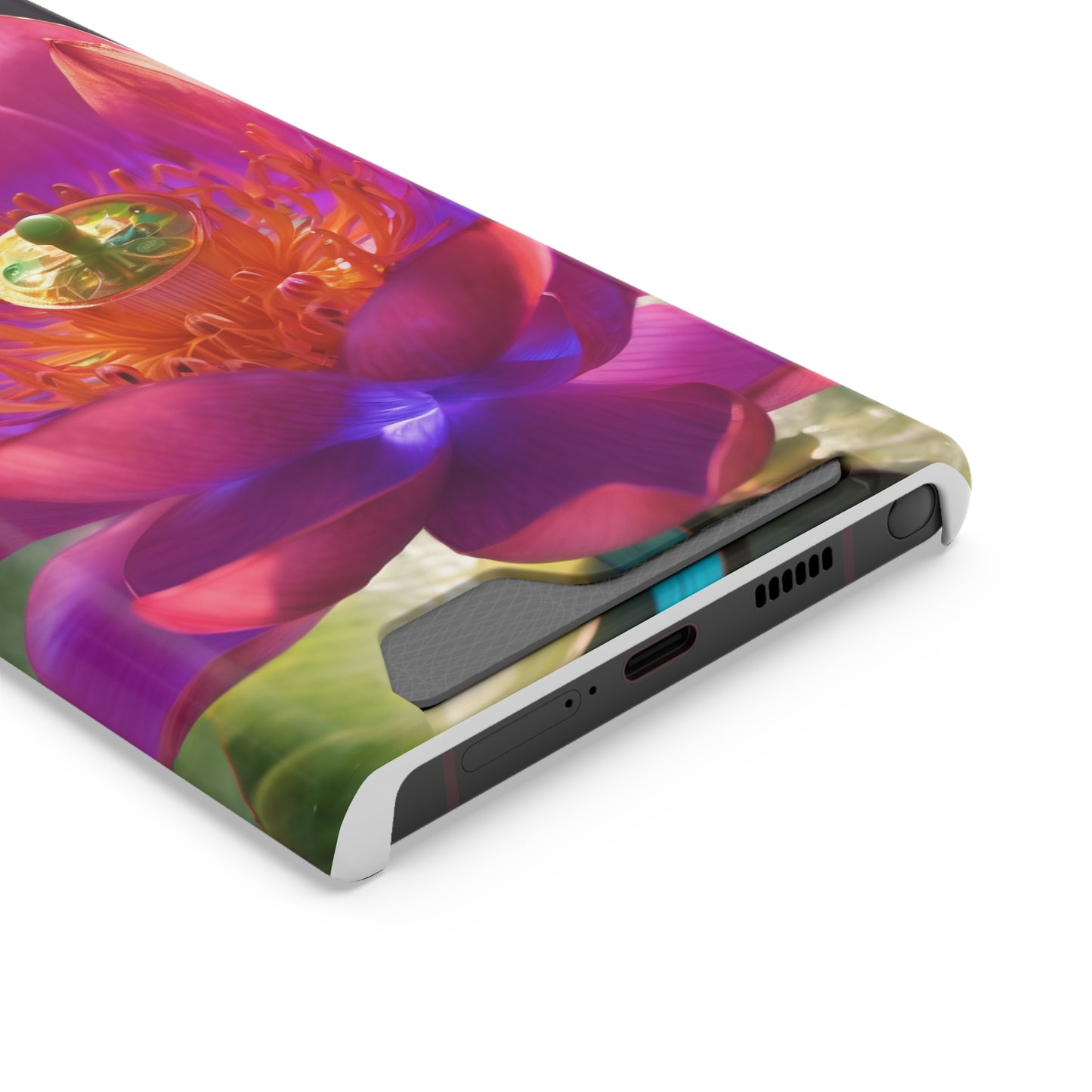 Neon Phone Case with Card Holder - MagSafe Polycarbonate Glossy/Matte