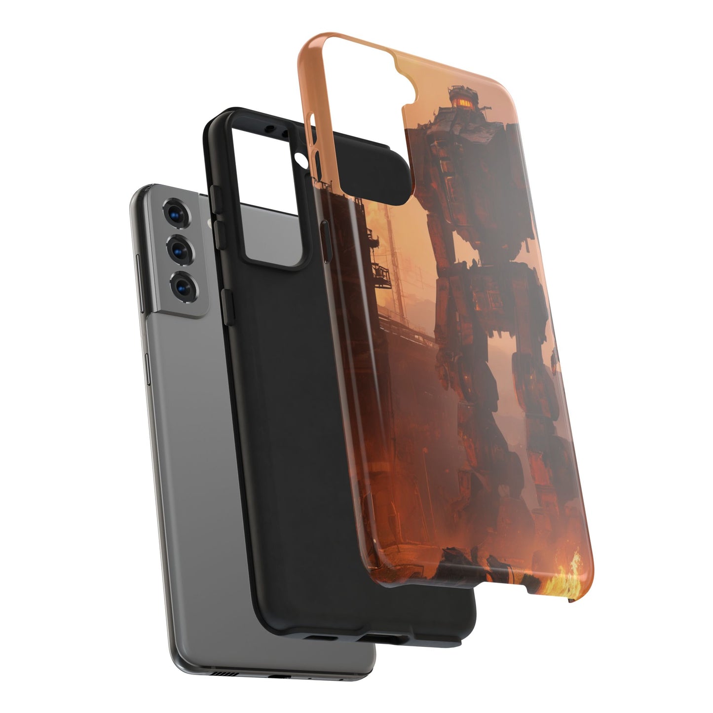 Tough Phone Case - Impact-Resistant, 2-Piece TPU/PC