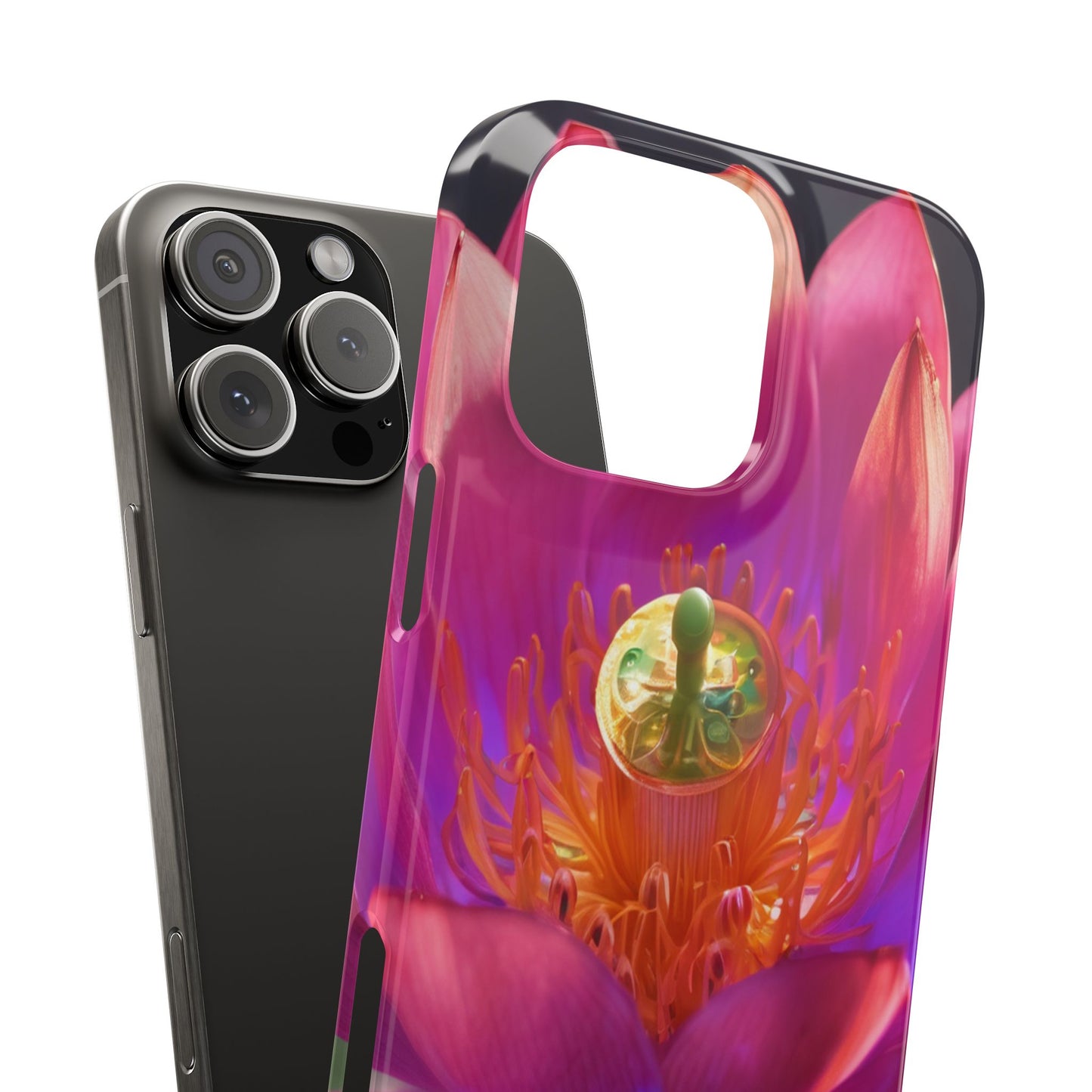 Slim Phone Case for iPhone 16 - Glossy Lexan, Ultra-Thin