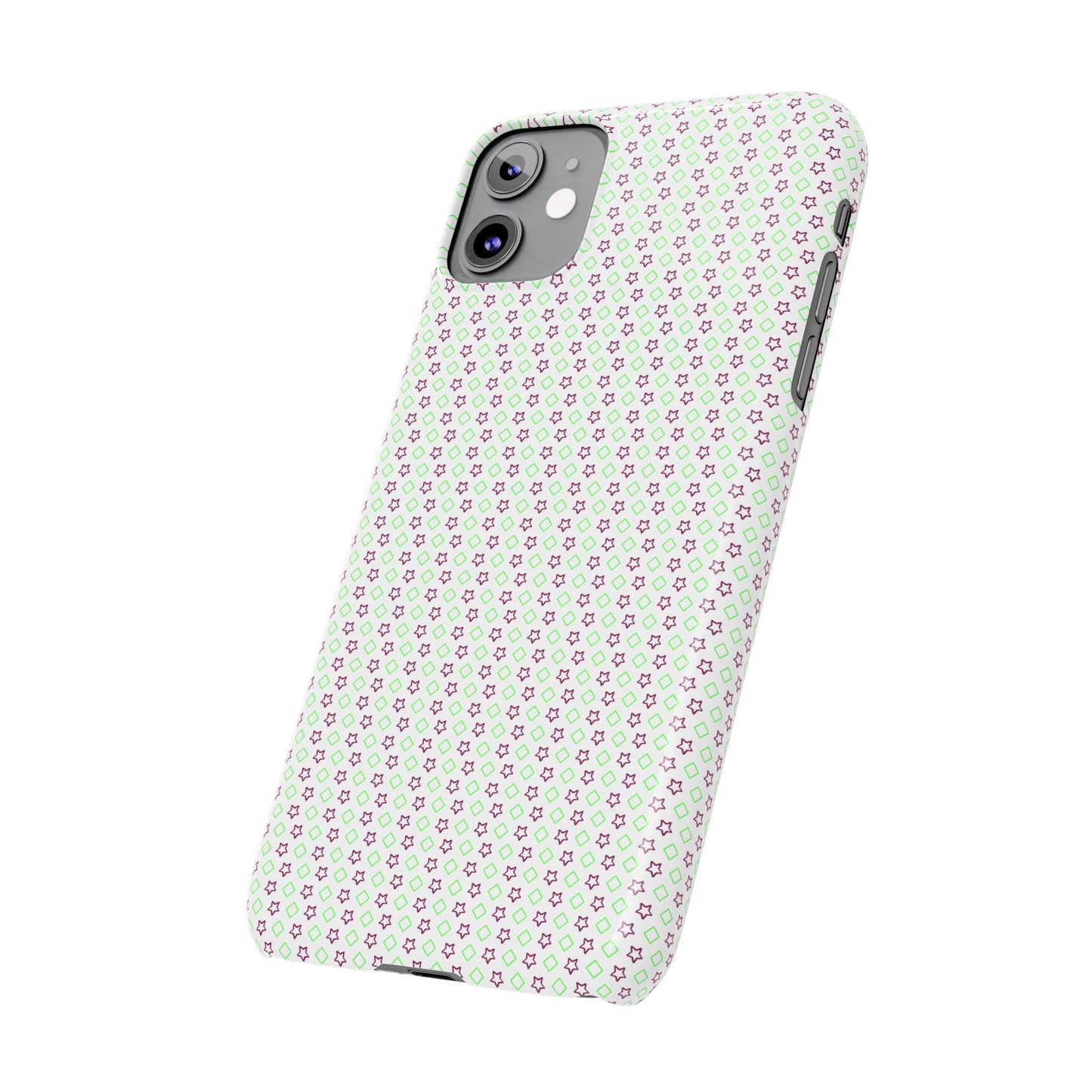 Slim Phone Case for iPhone 16 - Glossy Lexan, Ultra-Thin