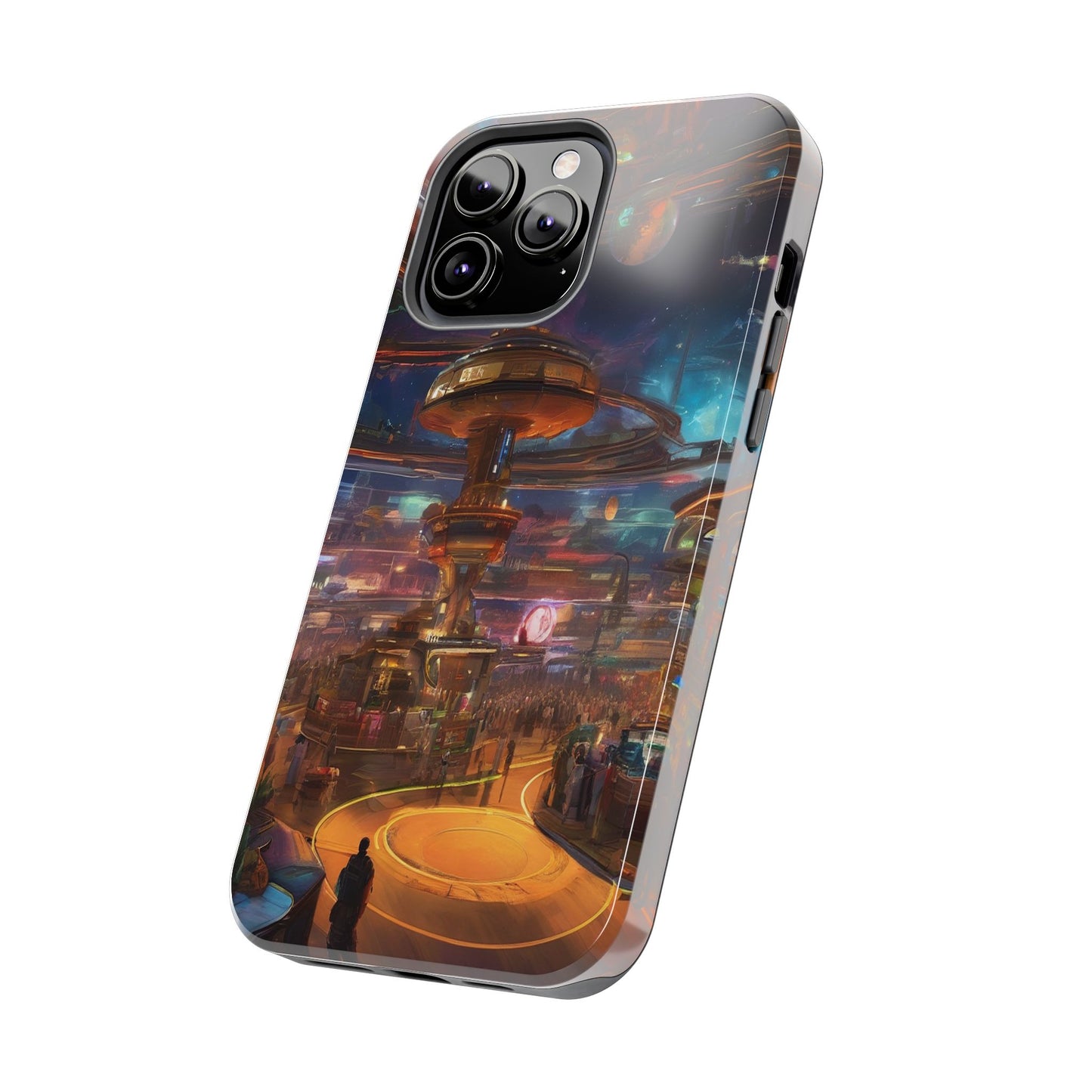Tough Phone Case - 2-Piece Impact-Resistant Glossy Shield