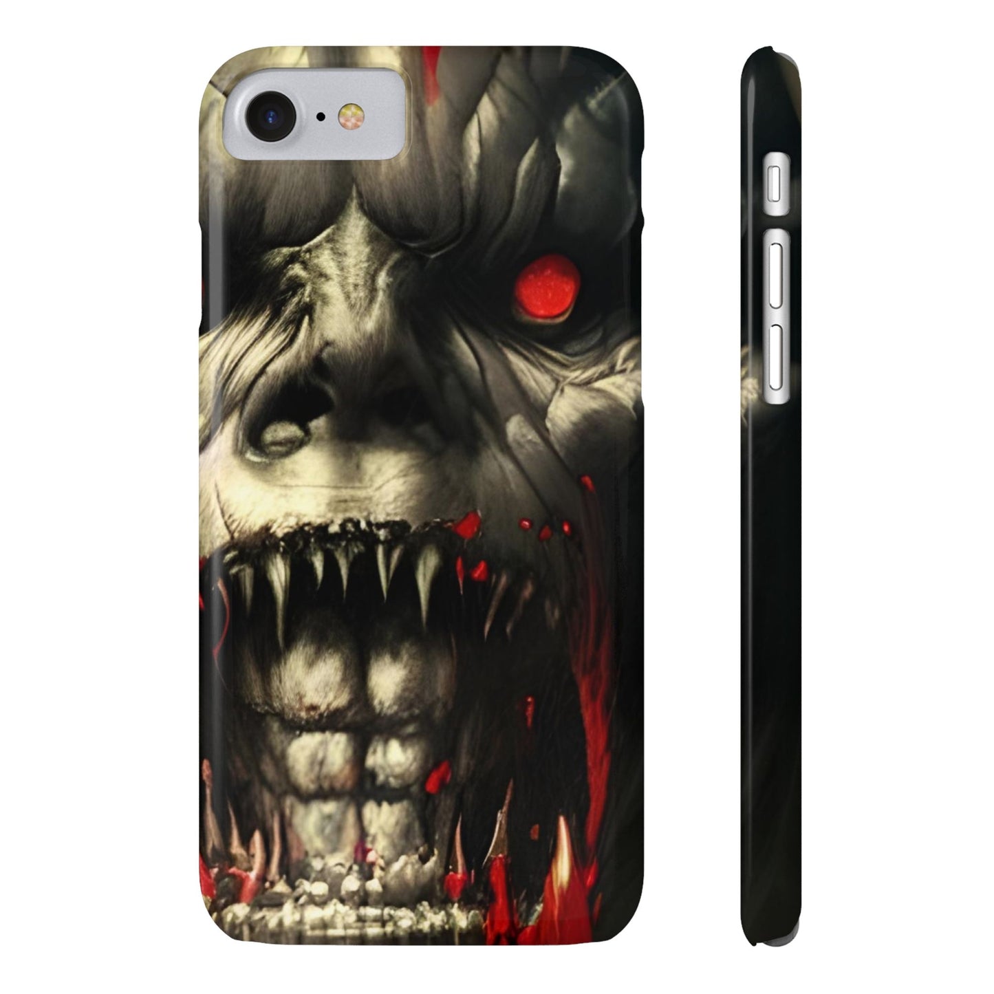 Slim Phone Case - Glossy Lexan PC, Ultra-Thin, Wireless Charging