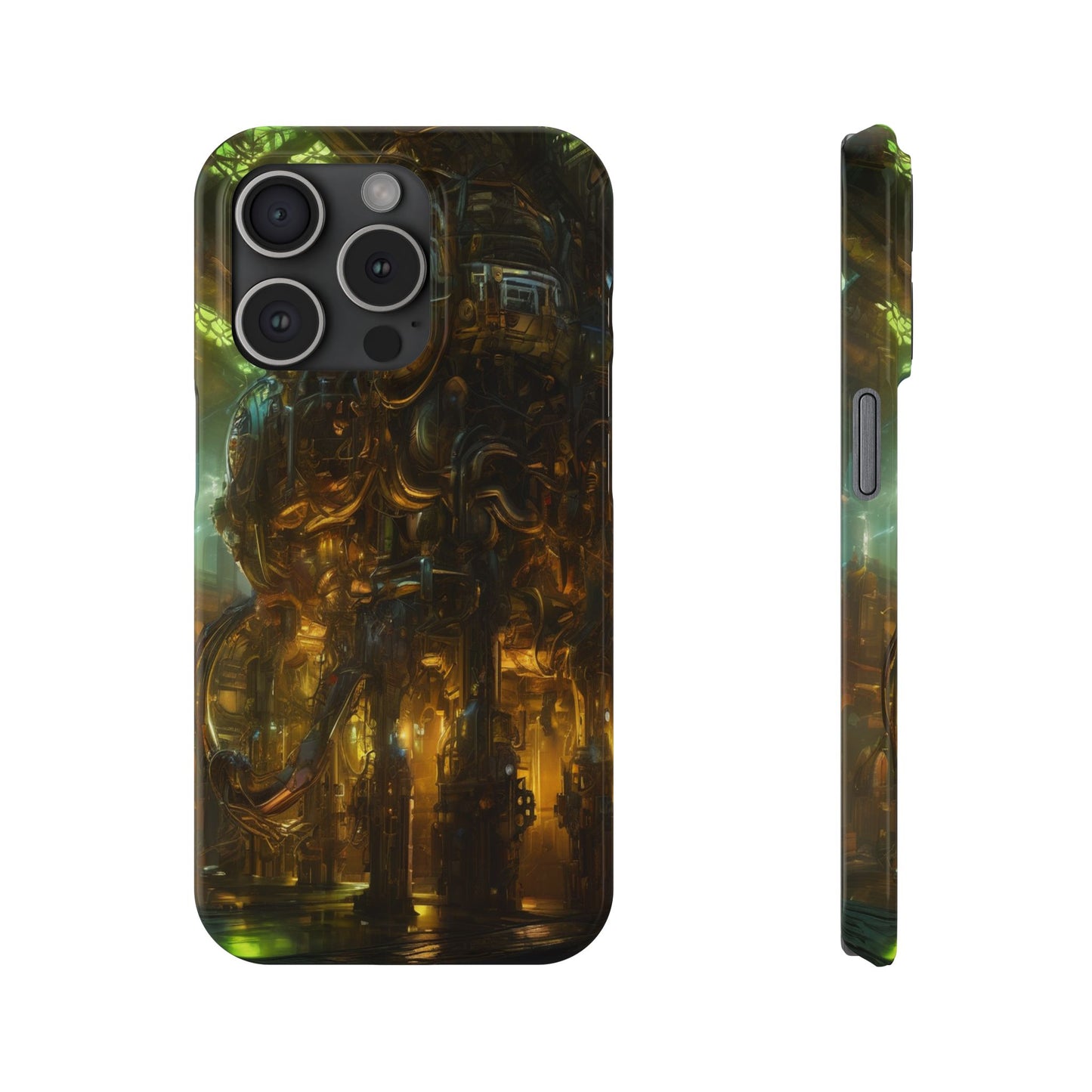 Slim Phone Case for iPhone 16 - Glossy Ultra-Thin Polycarbonate