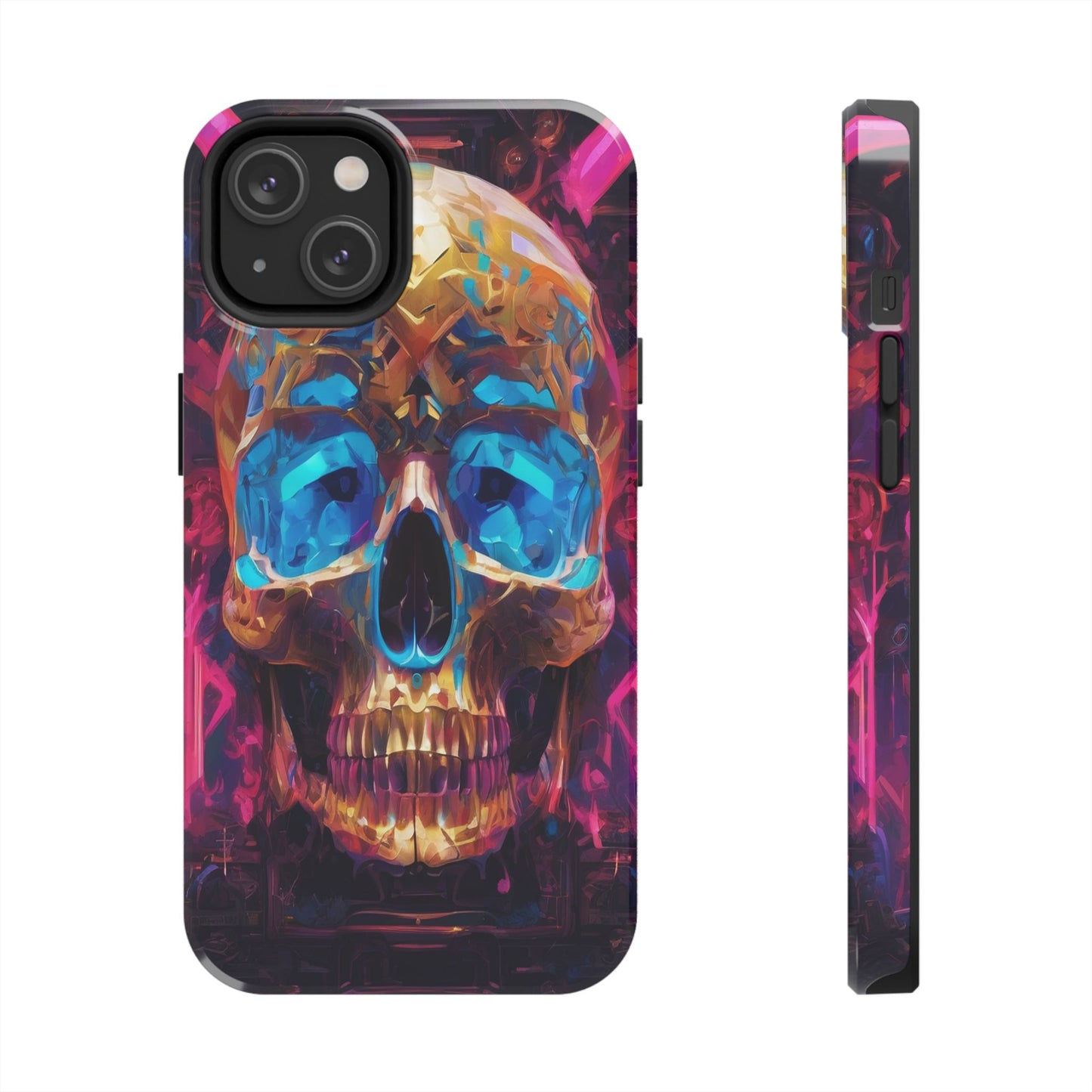Rugged Phone Case - Impact-Resistant, Glossy Polycarbonate