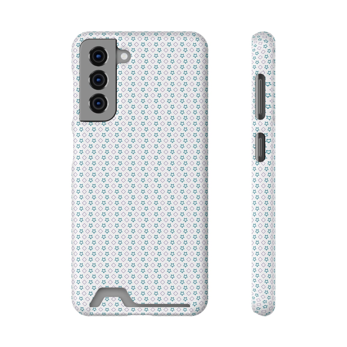 Phone Case with Card Holder – Polycarbonate, Matte/Glossy