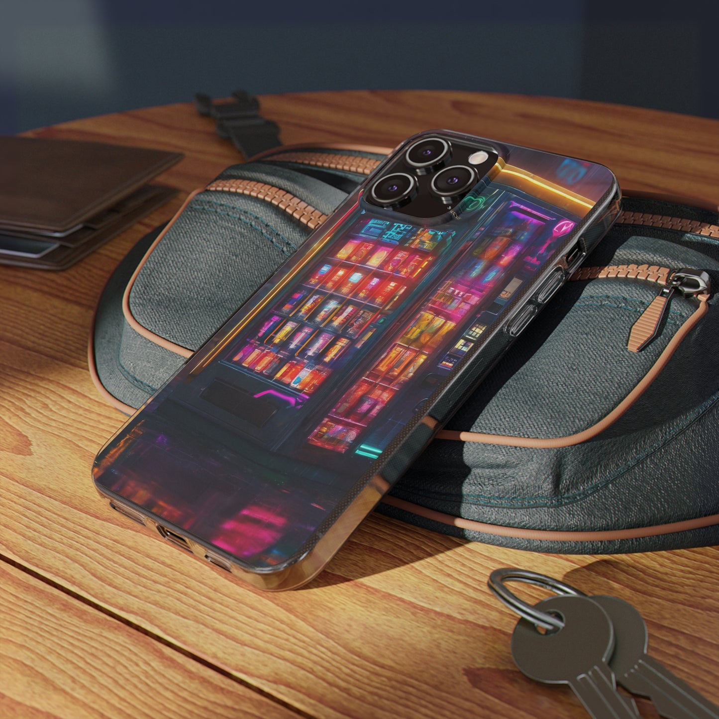 Neon Clear Silicone Phone Case - Slim & Flexible Protection