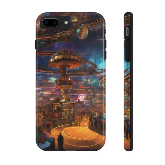 Tough Phone Case - 2-Piece Impact-Resistant Glossy Shield
