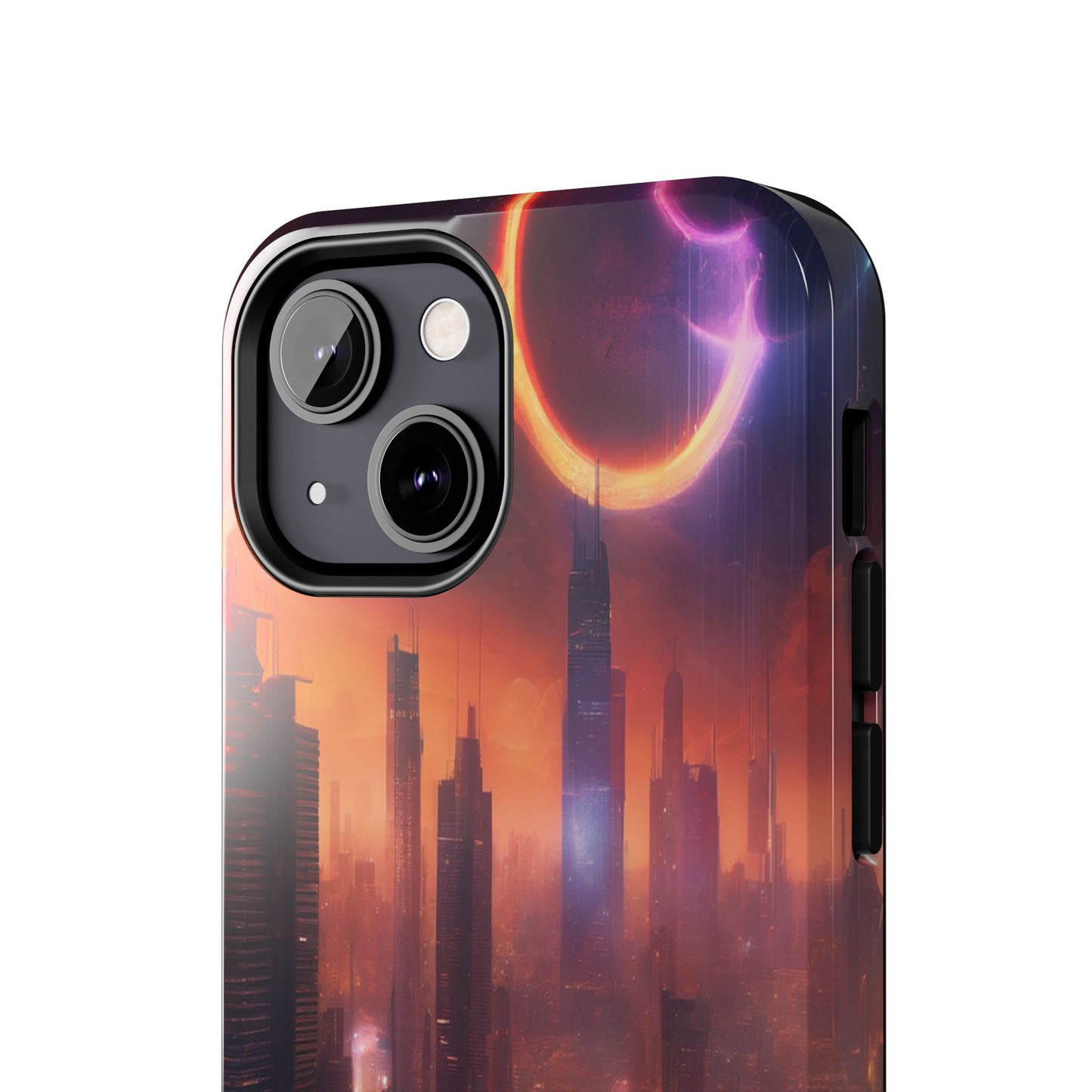 Rugged Phone Case - Impact-Resistant Dual-Layer TPU/PC, Glossy