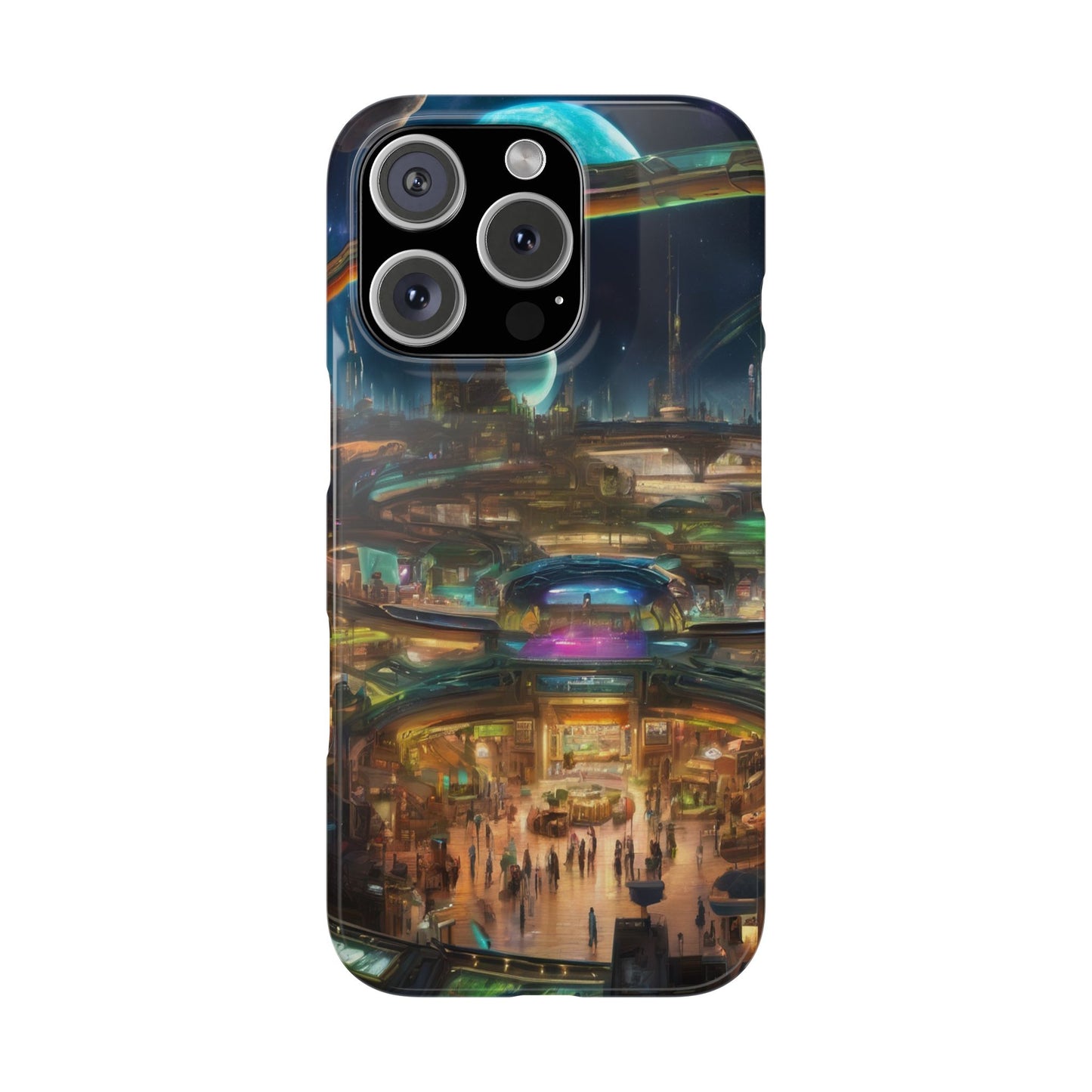 Ultra-Slim Lexan Phone Case for iPhone 16 – Glossy Finish