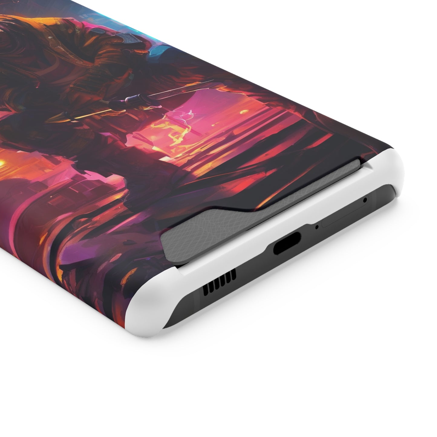 MagSafe Phone Case with Card Holder - Impact-Resistant Polycarbonate