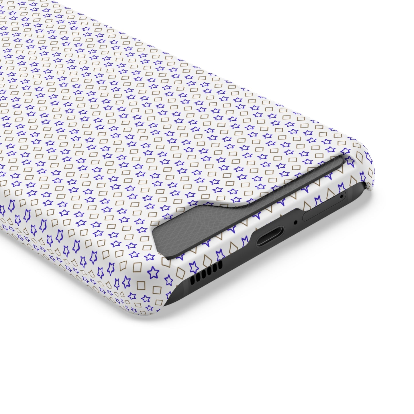 Phone Case with Card Holder – Clear Polycarbonate