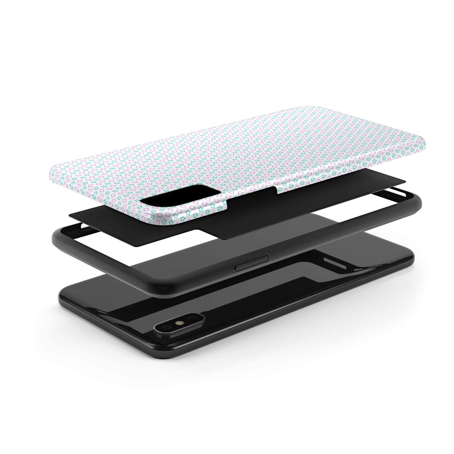Rugged Phone Case - 2-Piece Shield, Impact-Resistant TPU/PC