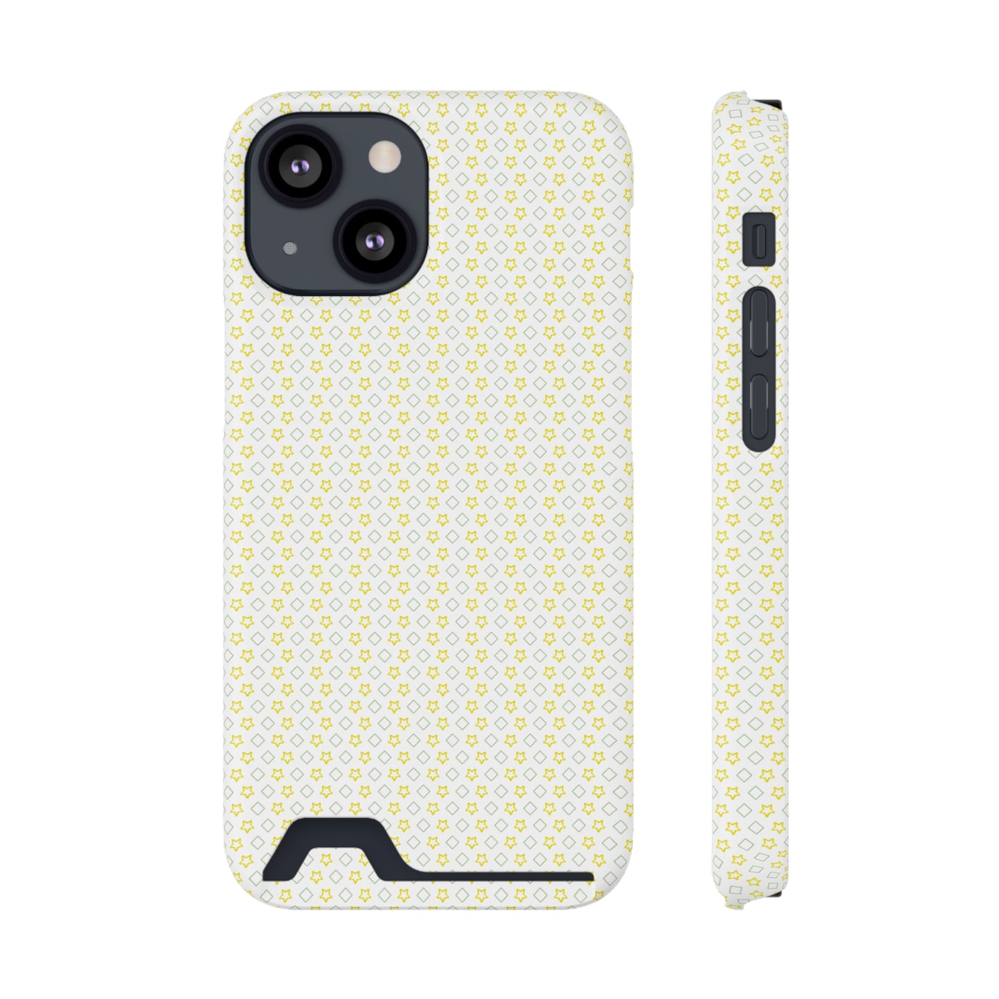 Neon Card Holder Phone Case - MagSafe, Impact-Resistant Polycarbonate