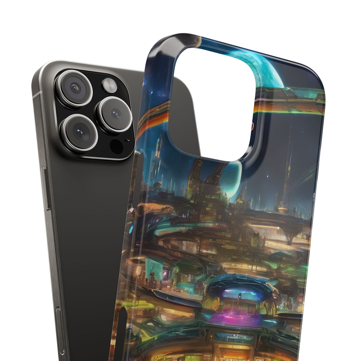 Ultra-Slim Lexan Phone Case for iPhone 16 – Glossy Finish
