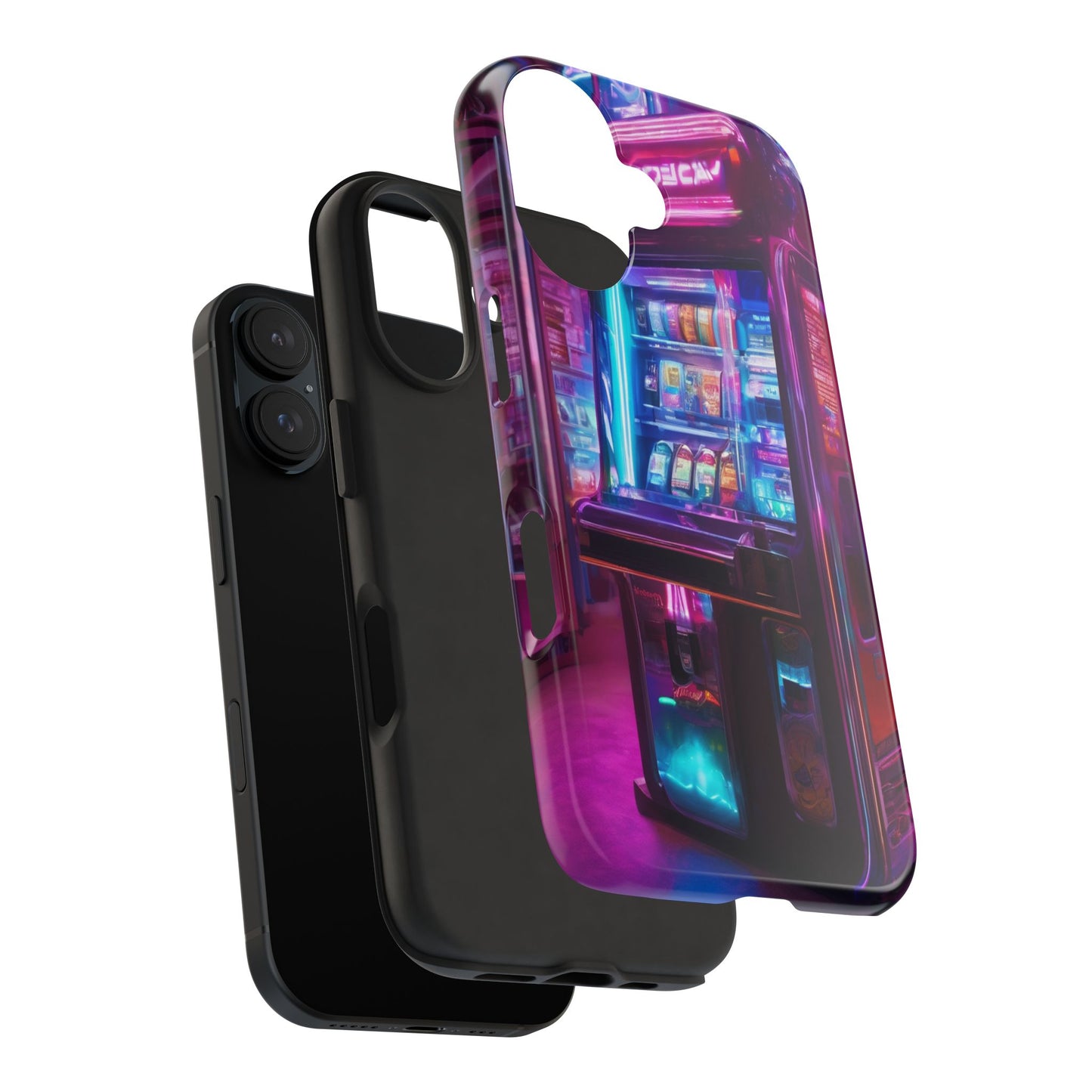 Tough Phone Case with TPU Shell - Impact-Resistant, Glossy Finish