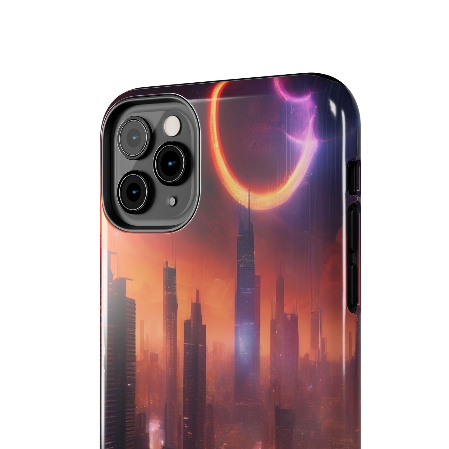 Rugged Phone Case - Impact-Resistant Dual-Layer TPU/PC, Glossy