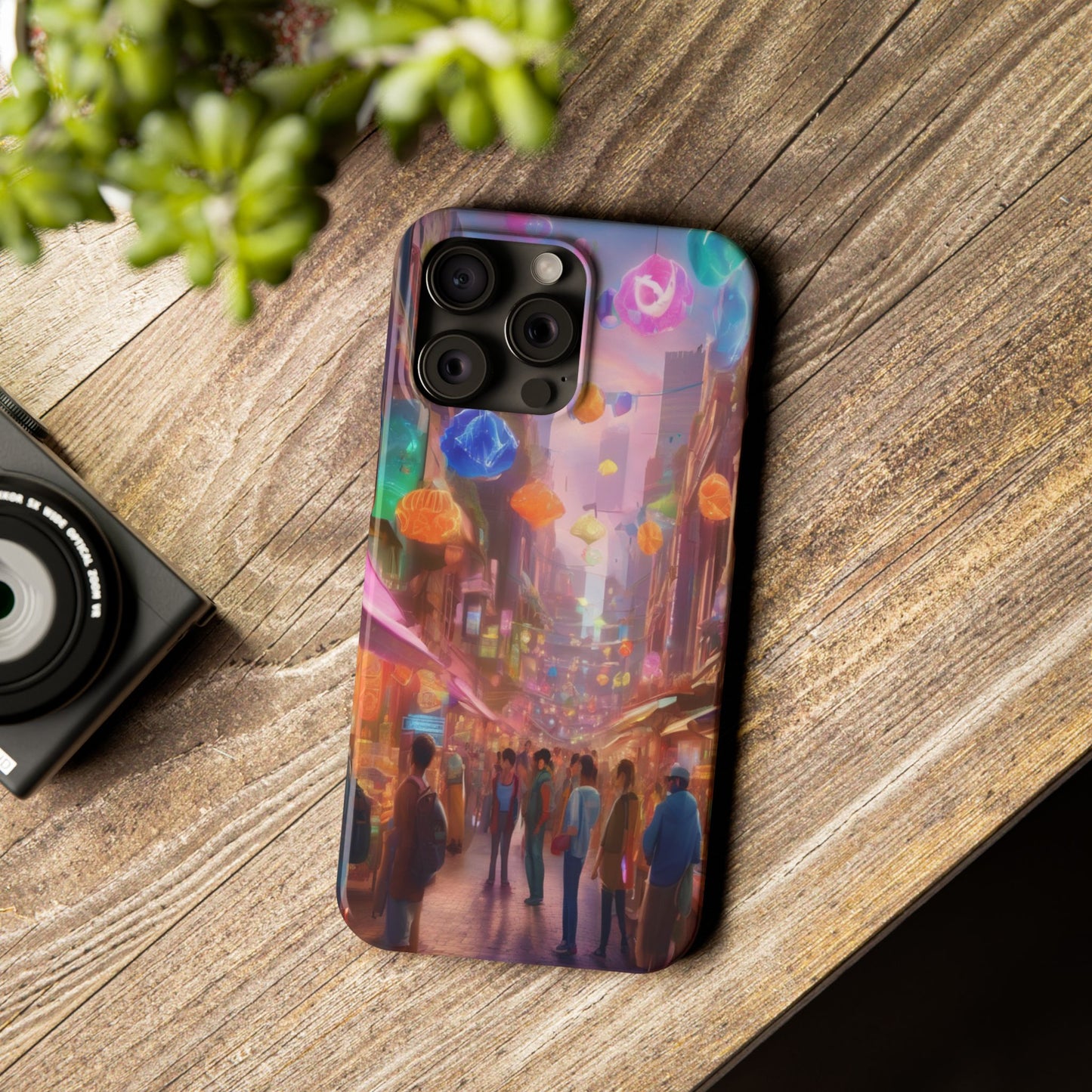Ultra-Slim Glossy iPhone 16 Phone Case