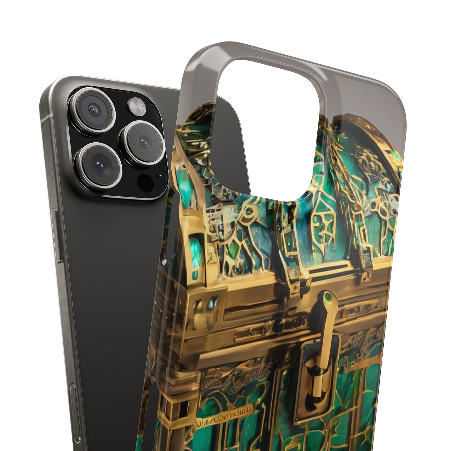 iPhone 16 Slim Phone Case: Glossy Lexan, Ultra-Slim