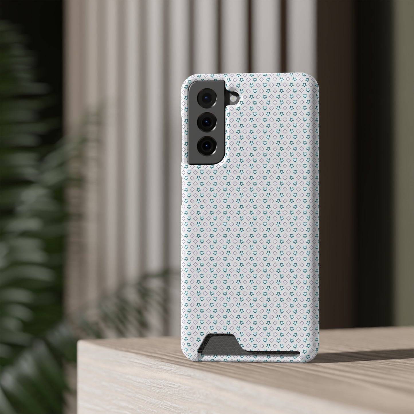 Phone Case with Card Holder – Polycarbonate, Matte/Glossy
