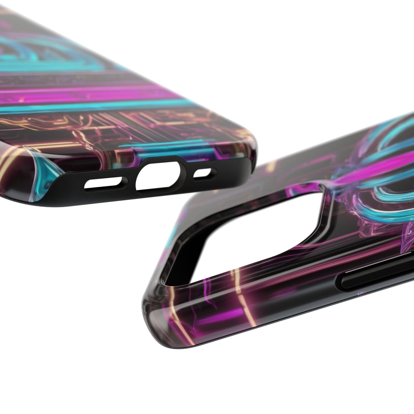Tough Phone Case - Shockproof TPU & PC Shell, Glossy Finish