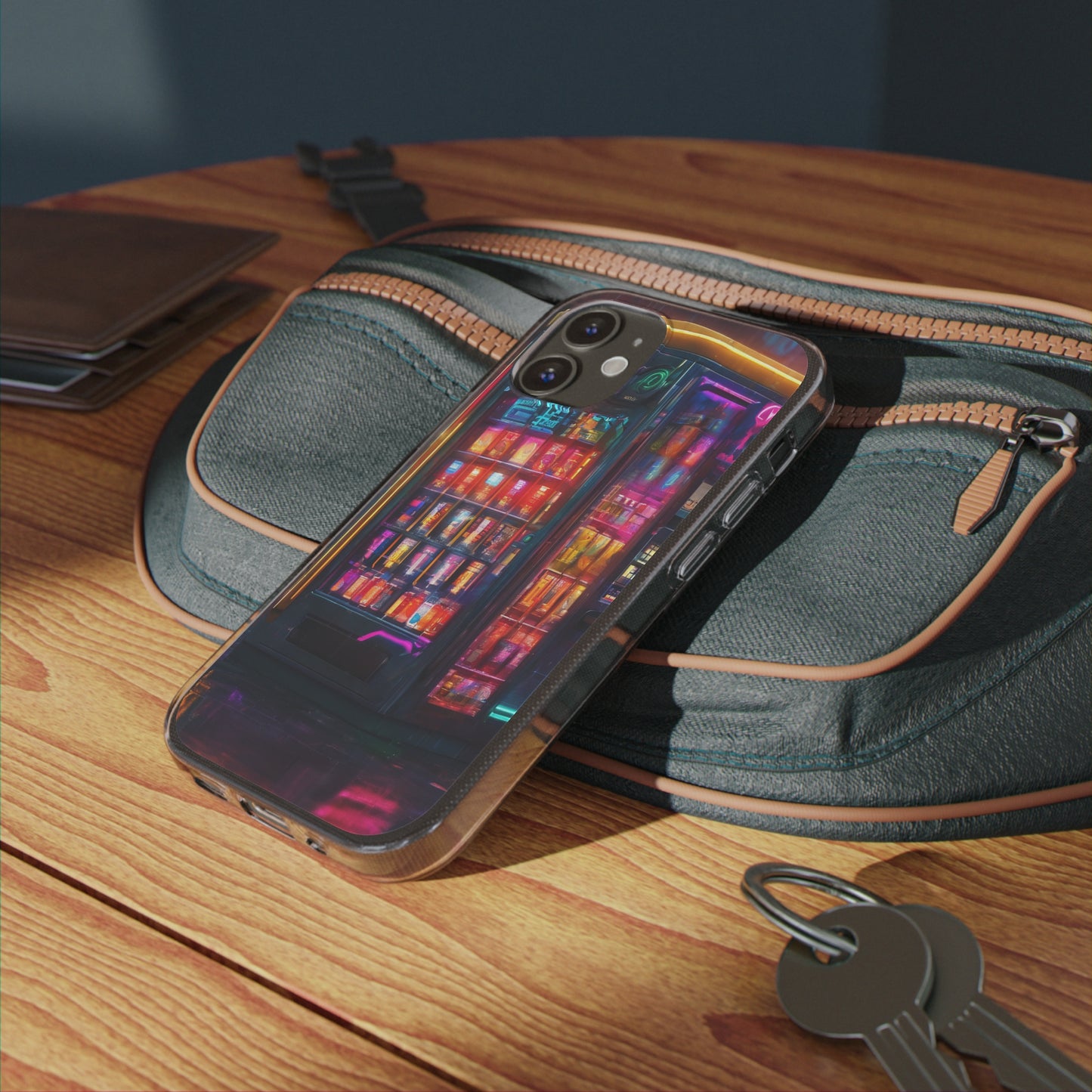 Neon Clear Silicone Phone Case - Slim & Flexible Protection