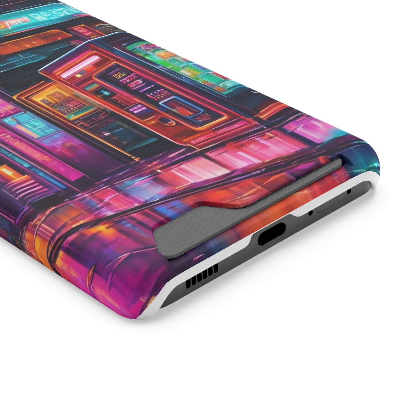 Phone Case with Card Holder - MagSafe, Polycarbonate, Glossy/Matte