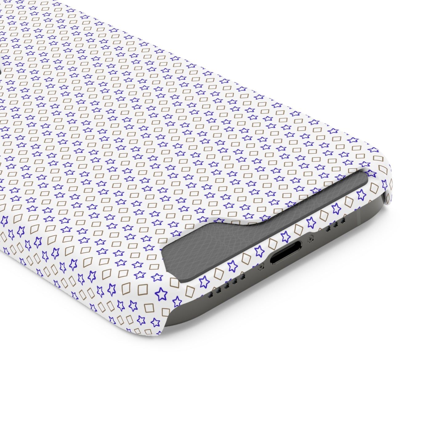Phone Case with Card Holder – Clear Polycarbonate
