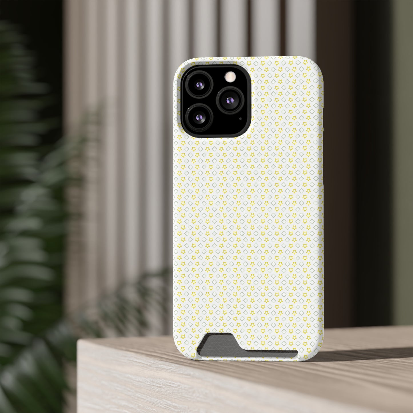 Neon Card Holder Phone Case - MagSafe, Impact-Resistant Polycarbonate