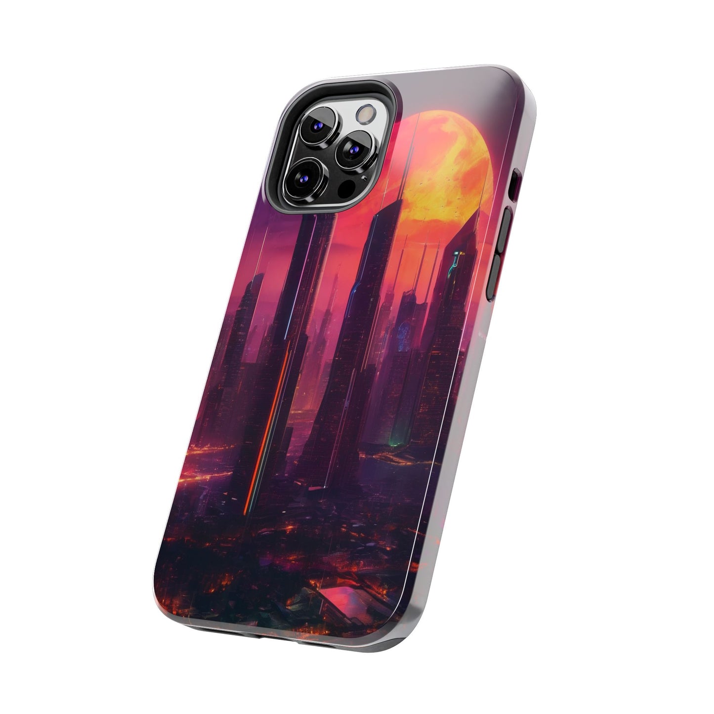 Tough Phone Case: Shockproof 2-Piece TPU/PC Shell