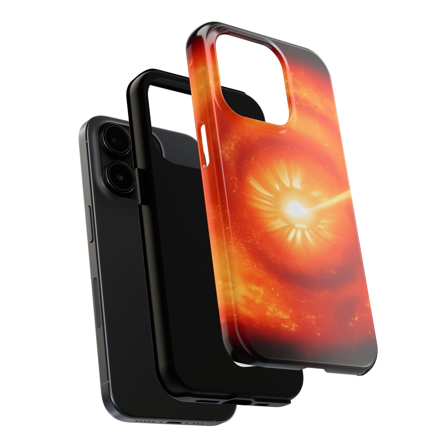 Rugged Phone Case - 2-Piece Shock Shield, TPU & PC