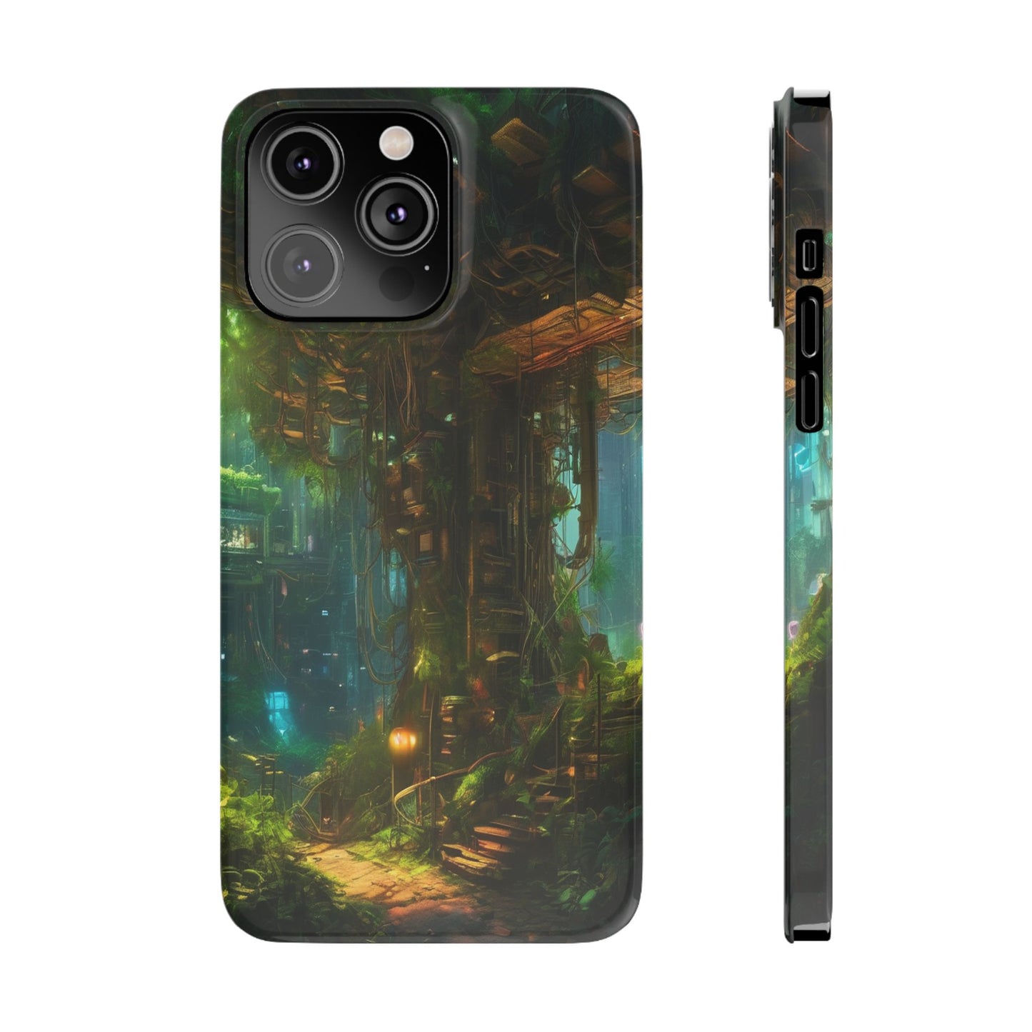 Neon Slim Phone Case for iPhone 16 Glossy Lexan