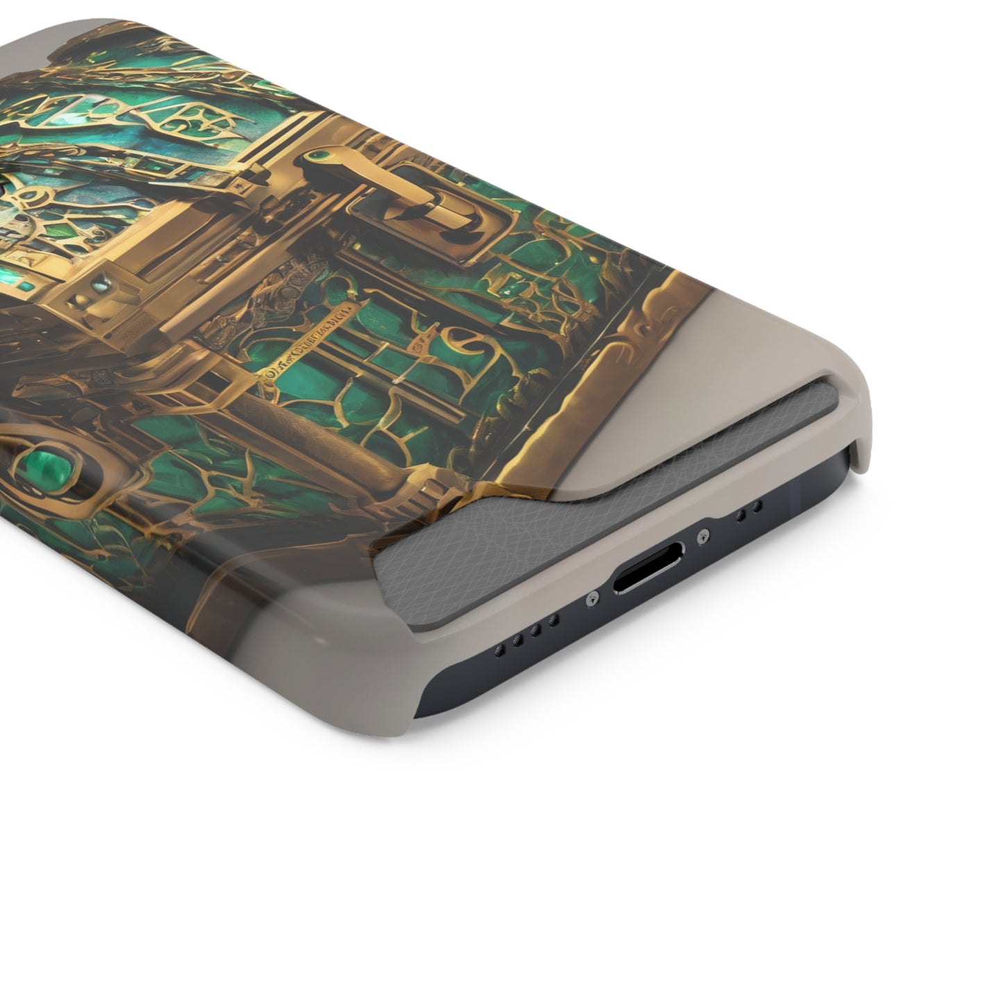 Neon MagSafe Card Holder Phone Case
