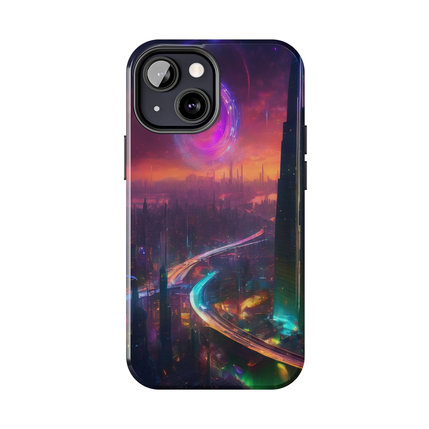 Tough Phone Case – Shockproof TPU/Polycarbonate for iPhone & Samsung