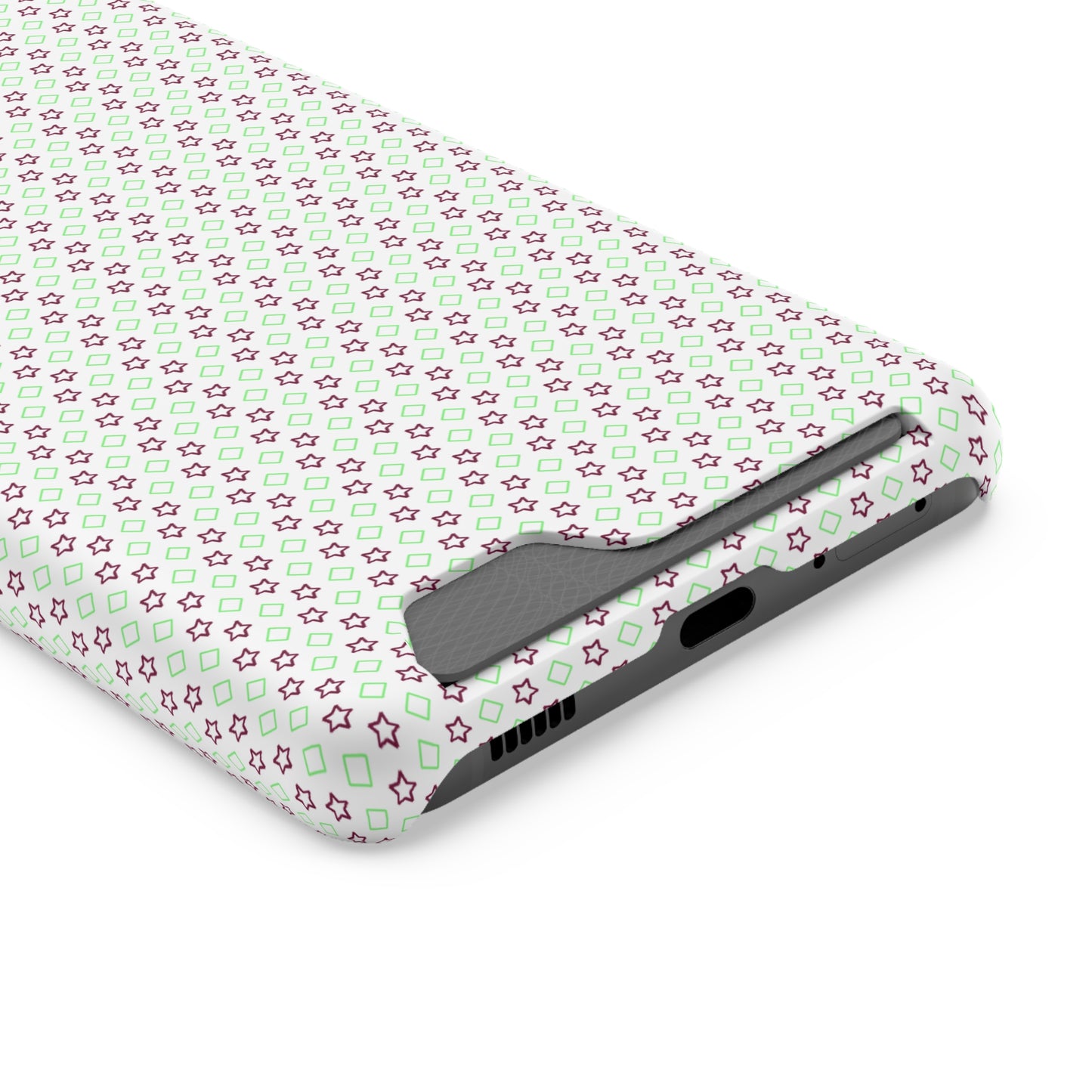Neon Card-Holder Phone Case - Glossy/Matte Finish