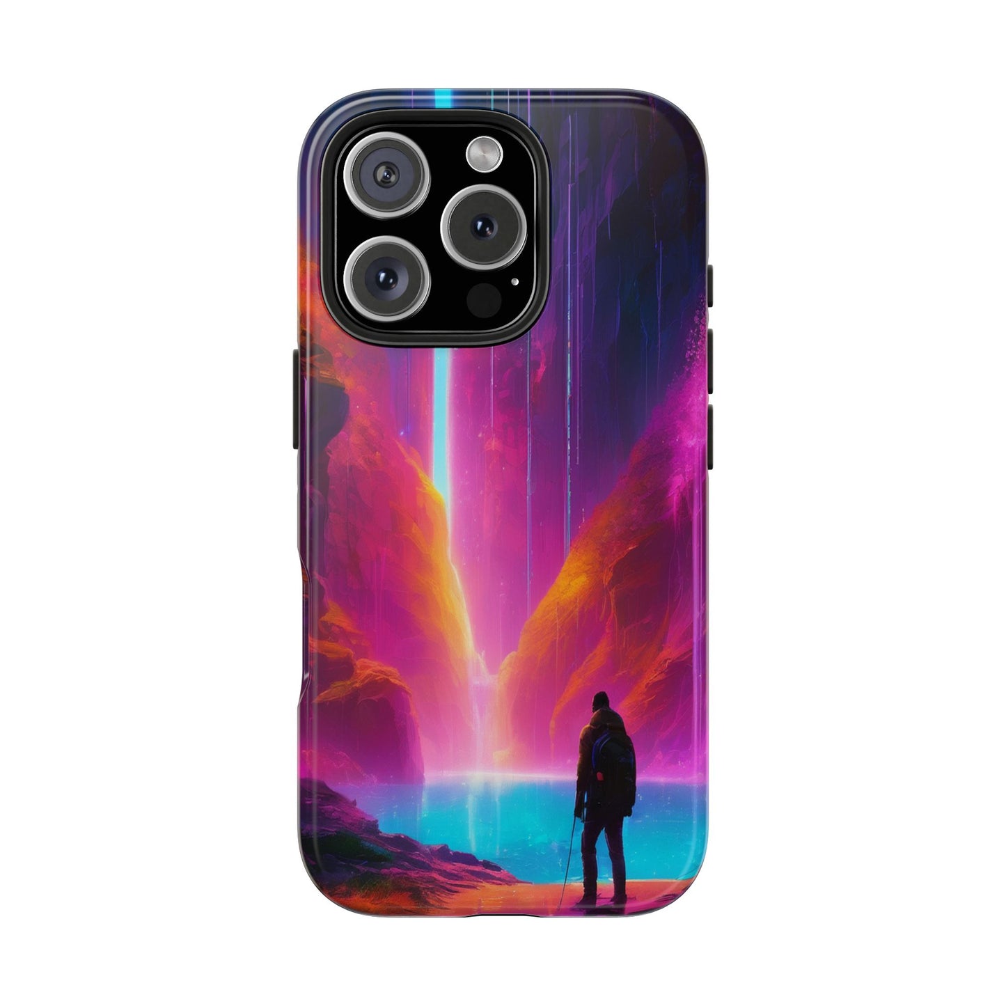 Tough Phone Case with TPU & PC Shell – Shockproof for iPhone/Samsung