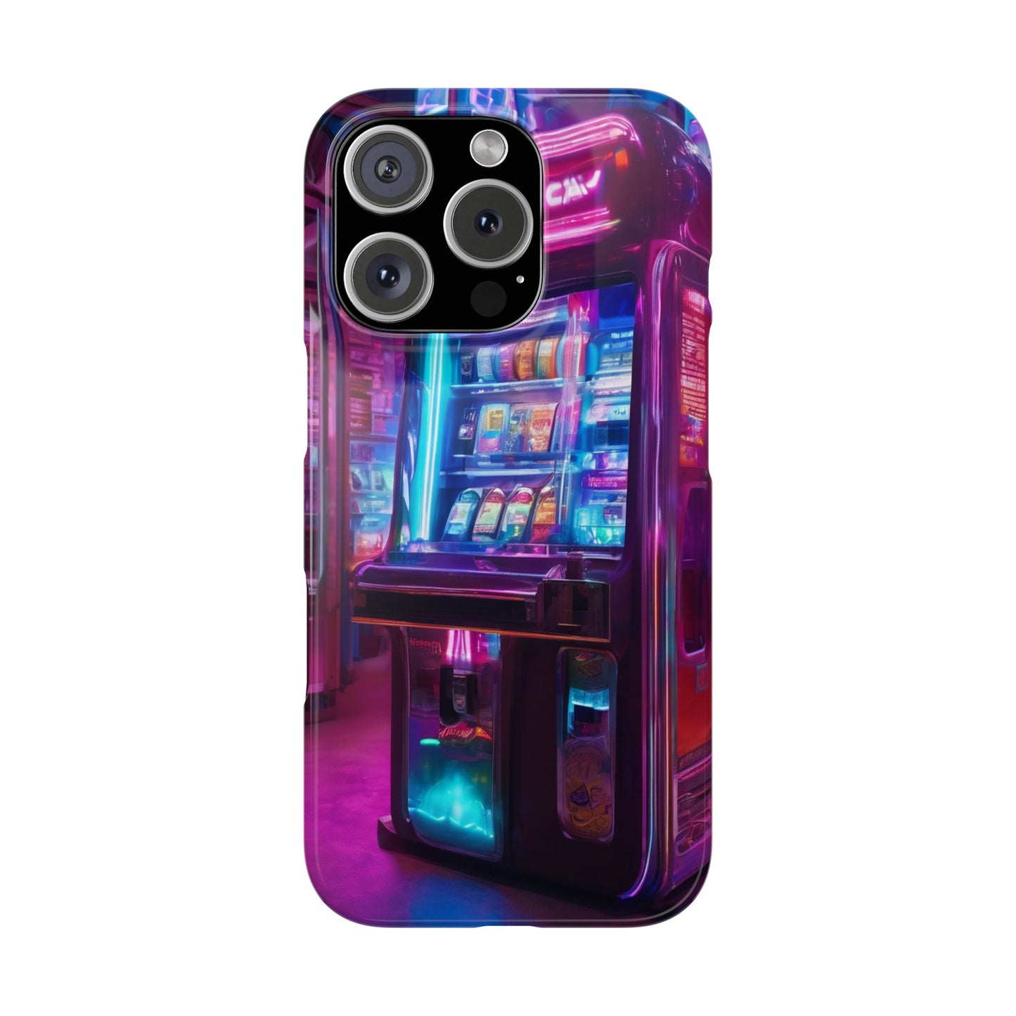 Slim Phone Case for iPhone 16 - Glossy Polycarbonate