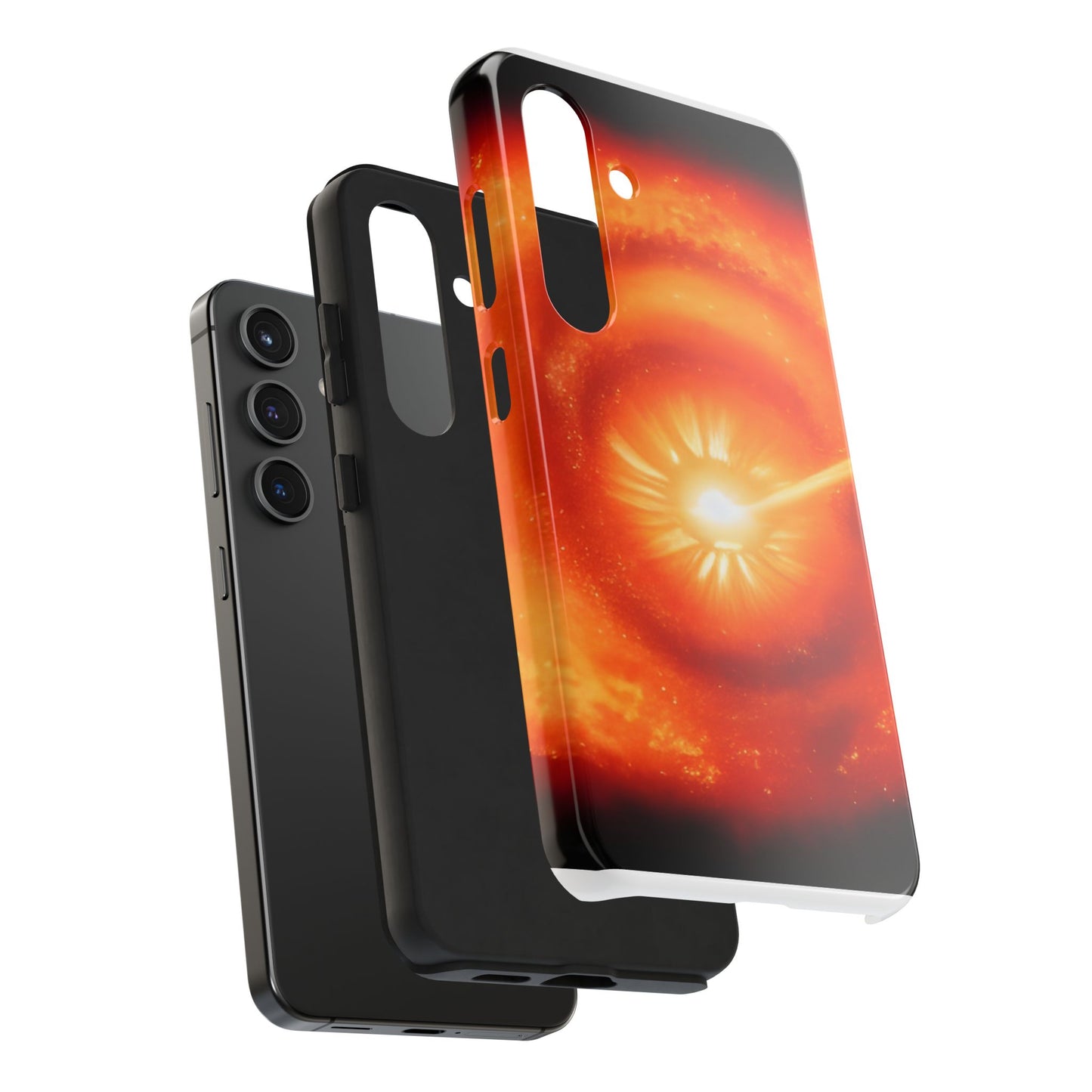 Rugged Phone Case - 2-Piece Shock Shield, TPU & PC