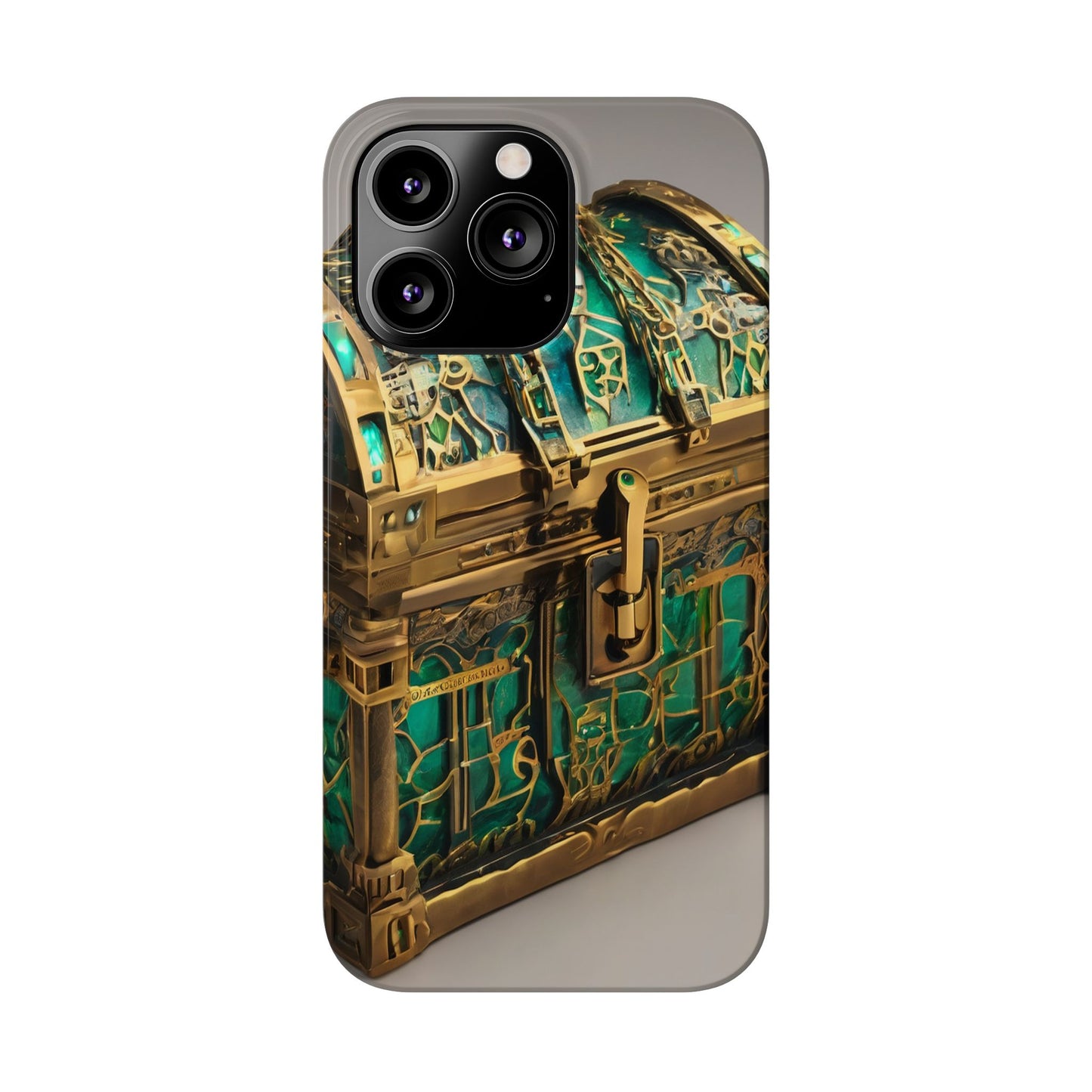 iPhone 16 Slim Phone Case: Glossy Lexan, Ultra-Slim