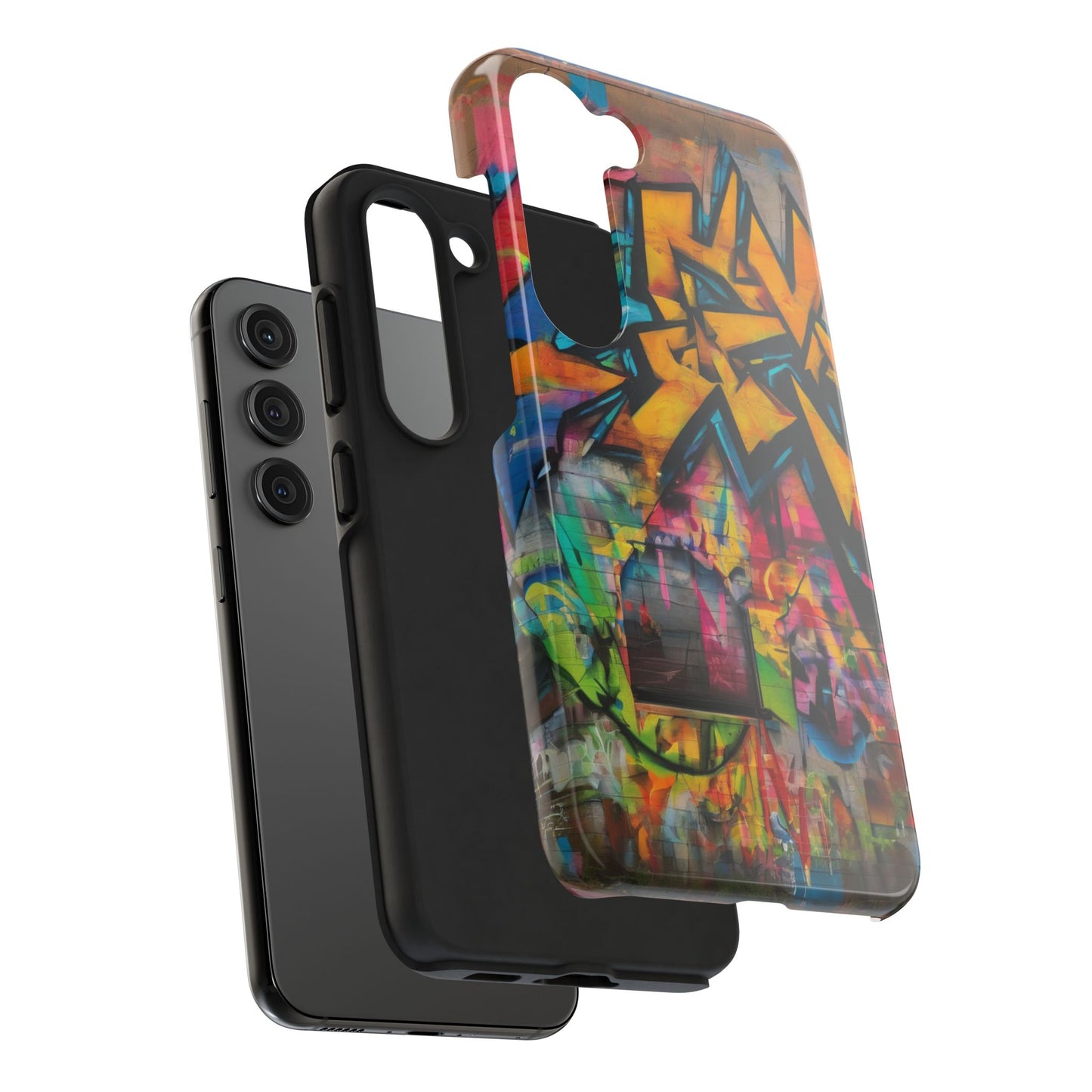 Rugged Phone Case - Impact-Resistant, Glossy Finish