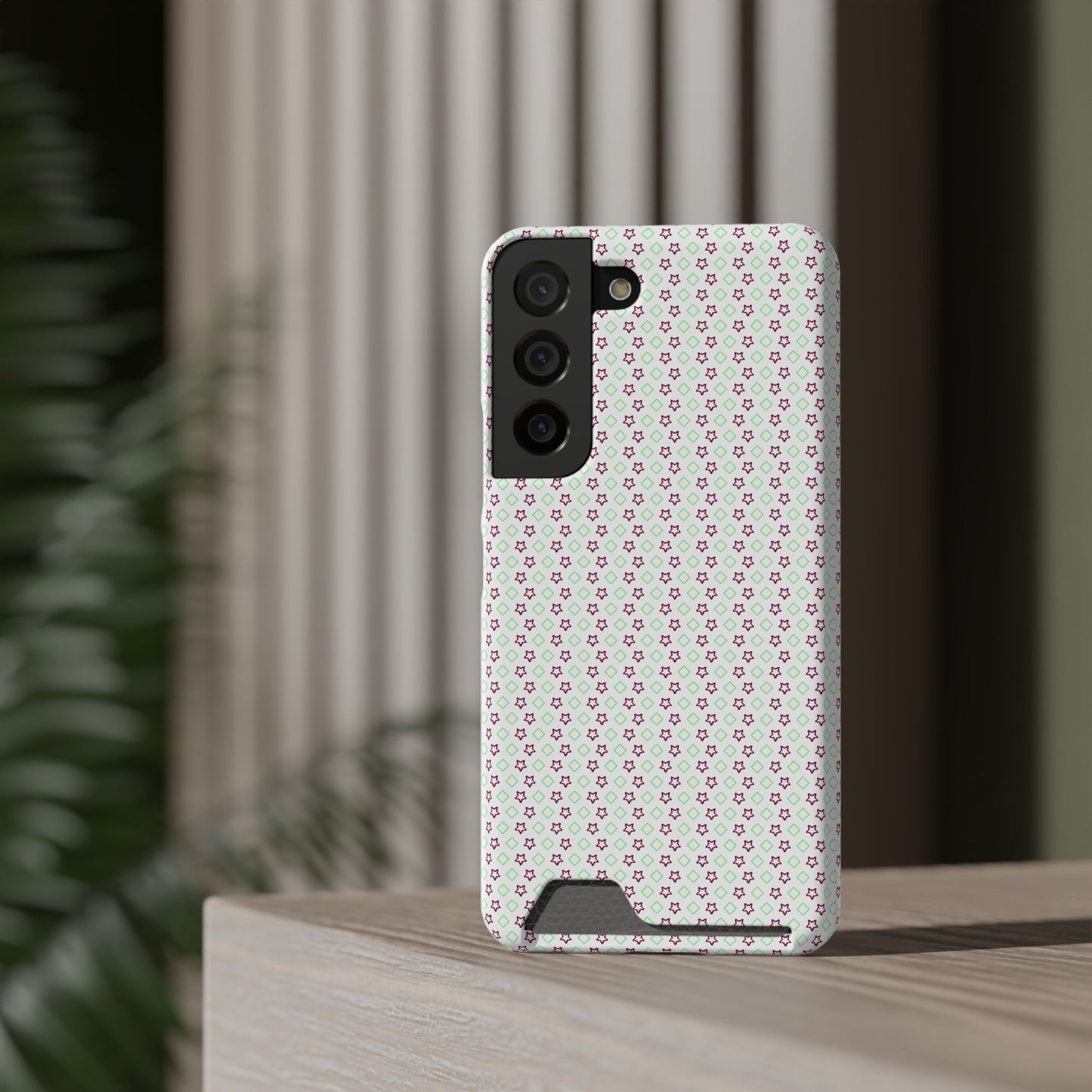 Neon Card-Holder Phone Case - Glossy/Matte Finish
