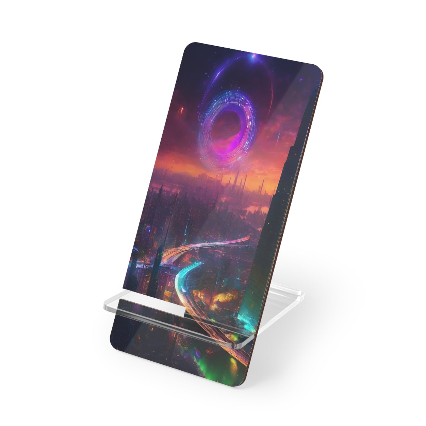 Phone Desk Stand - Portable 2-Piece Smartphone Display